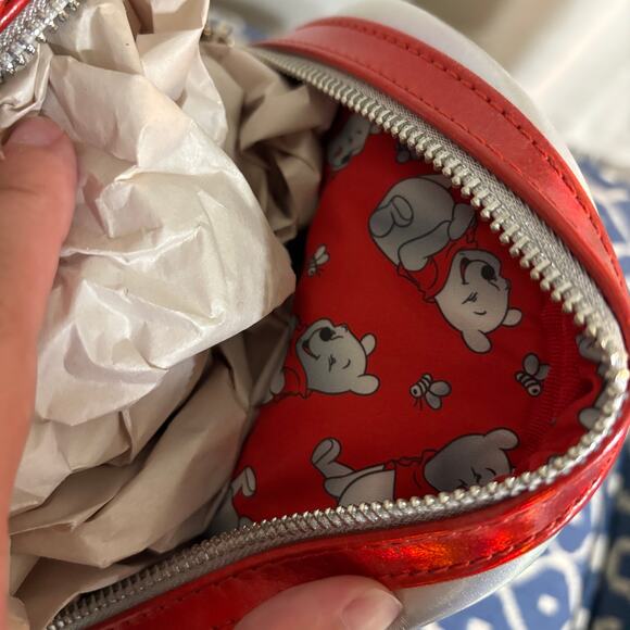 Loungefly Disney100 Exclusive Platinum Winnie the Pooh Cosplay Mini Backpack - Picture 7 of 8
